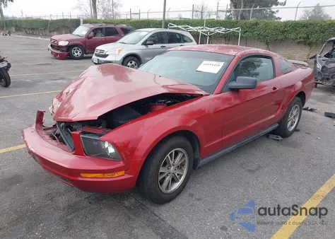 2005 Ford Mustang V6 Deluxe/V6 Premium из США, поврежденный, VIN 1ZVFT80N755211201
